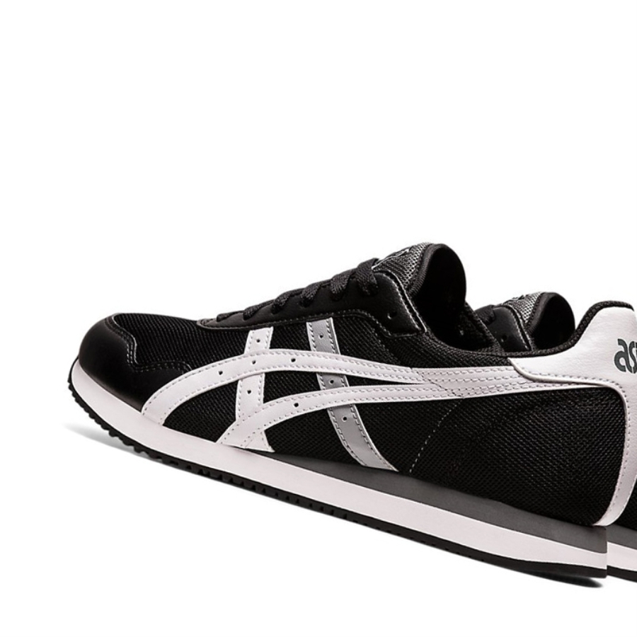 Black / White Men's Asics TIGER RUNNER Sneakers | US97520VS - Asics Outlet Sale