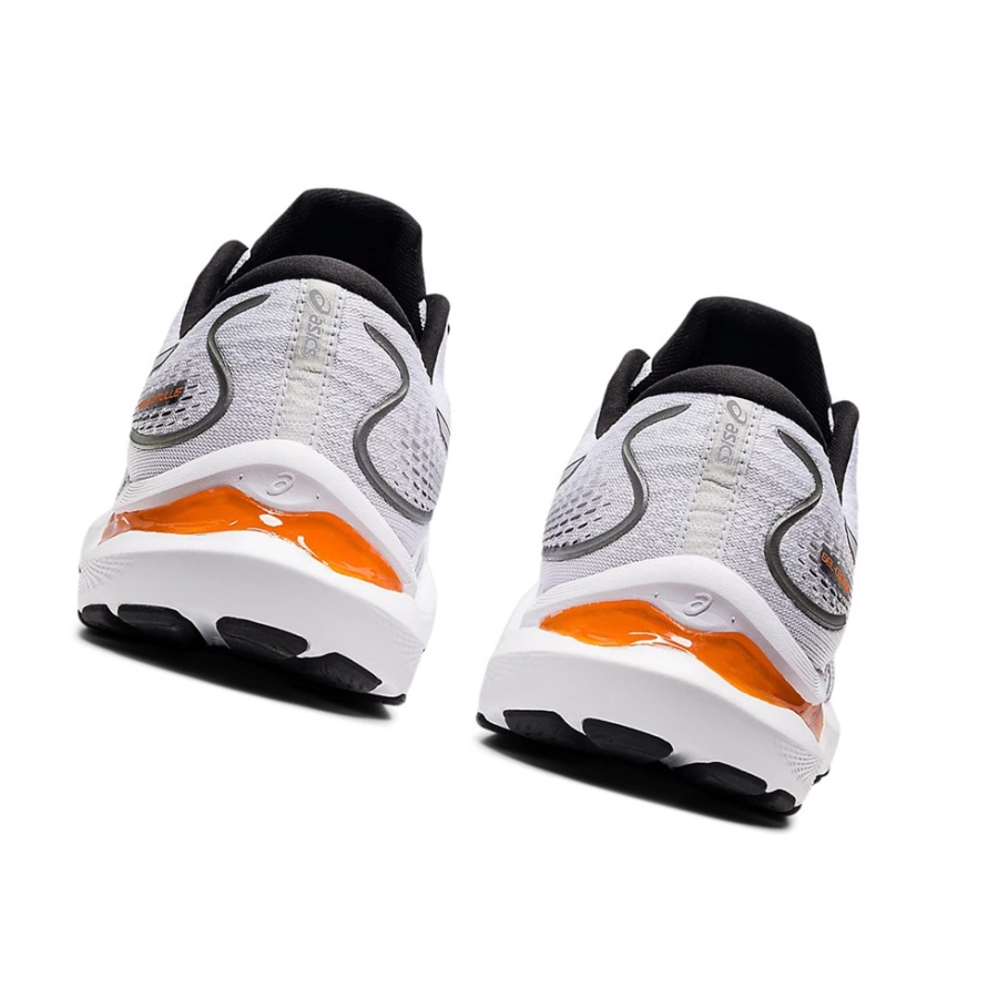 White / Piedmont Grey Men's Asics GEL-CUMULUS 24 Running Shoes | US25078LW - Asics Outlet Sale