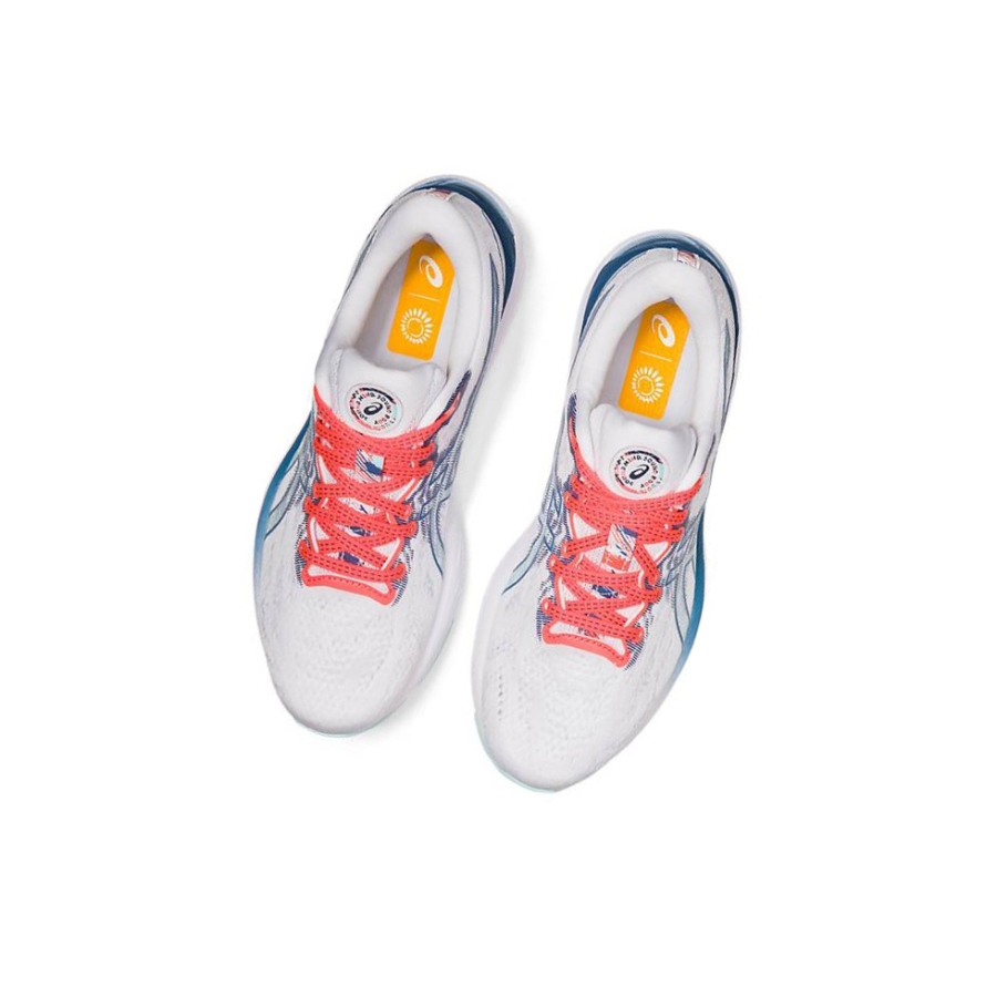 White Women's Asics GEL-CUMULUS 23 Running Shoes | US36247OA - Asics Outlet Sale