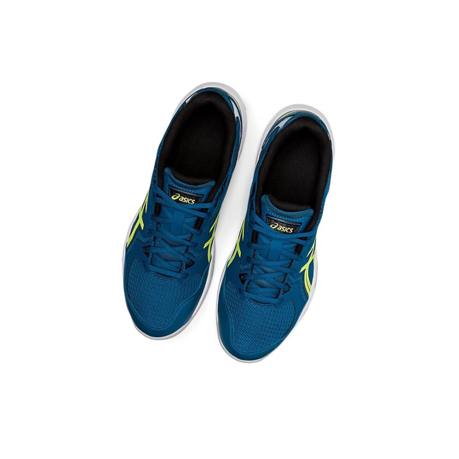 Deep Sea Teal / Glow Yellow Men's Asics GEL-ROCKET 10 Volleyball Shoes | US08625BN - Asics Outlet Sale