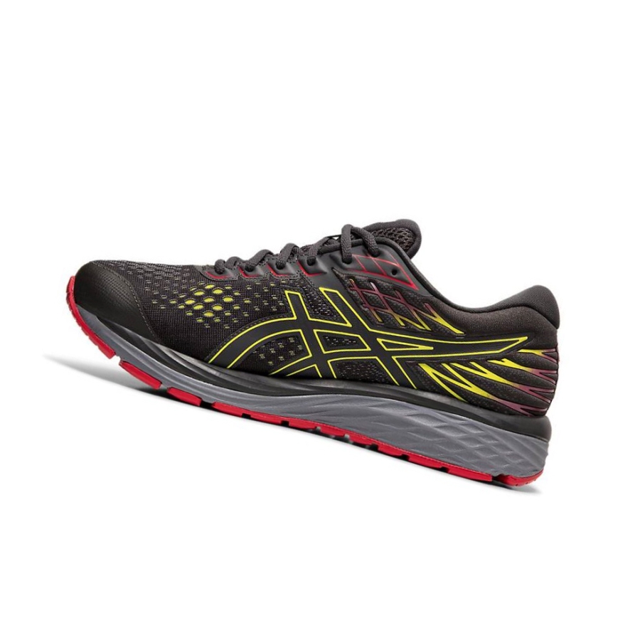 Deep Grey Men's Asics GEL-CUMULUS 21 G-TX Running Shoes | US27108EC - Asics Outlet Sale