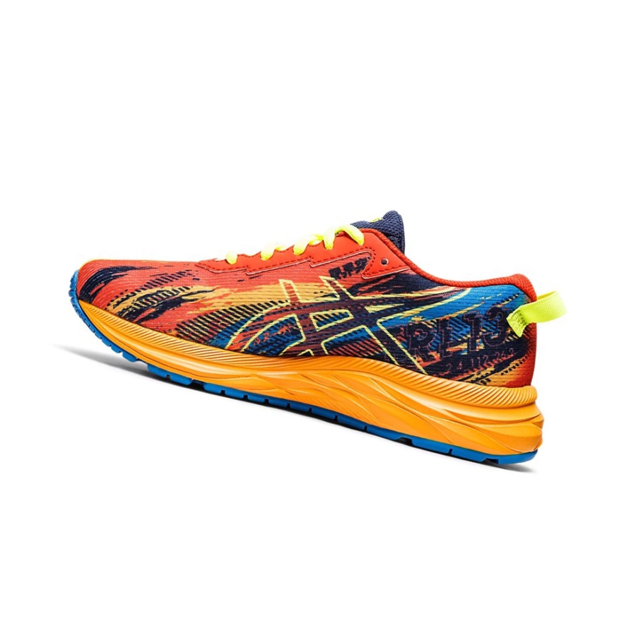 Cherry Tomato / Safety Yellow Kids' Asics GEL-NOOSA TRI 13 GS Running Shoes | US78019CV - Asics Outlet Sale