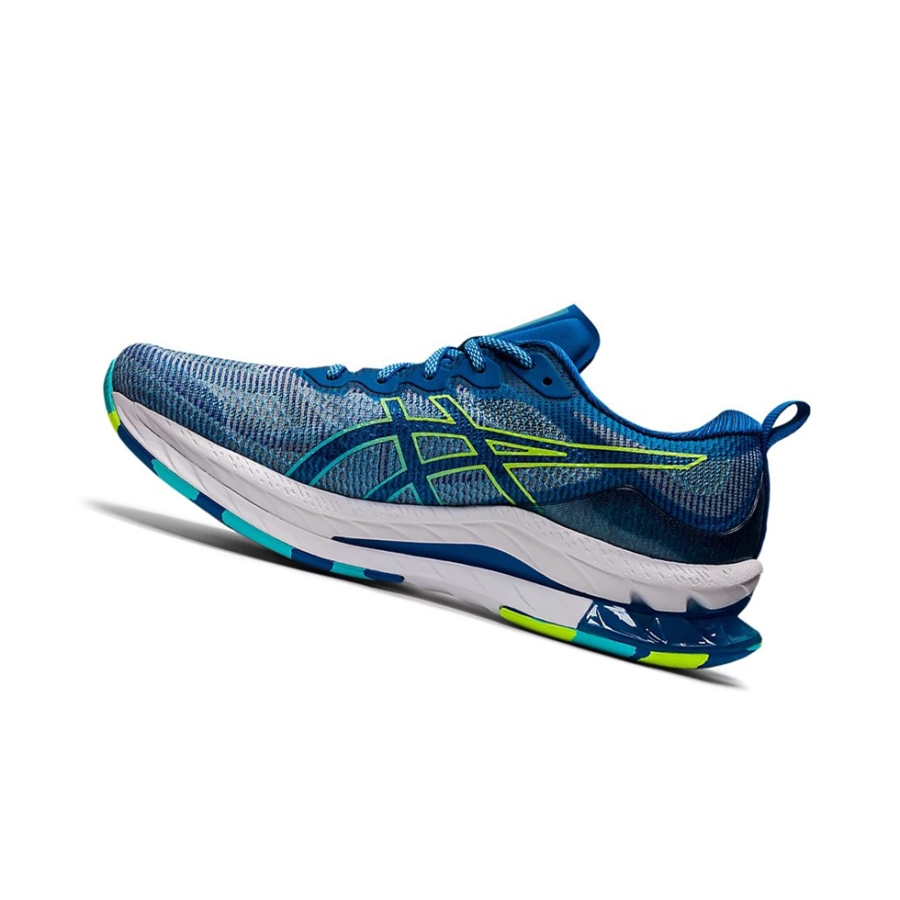 Lake Drive / Hazard Green Men's Asics GEL-KINSEI BLAST LE Running Shoes | US54798RK - Asics Outlet Sale