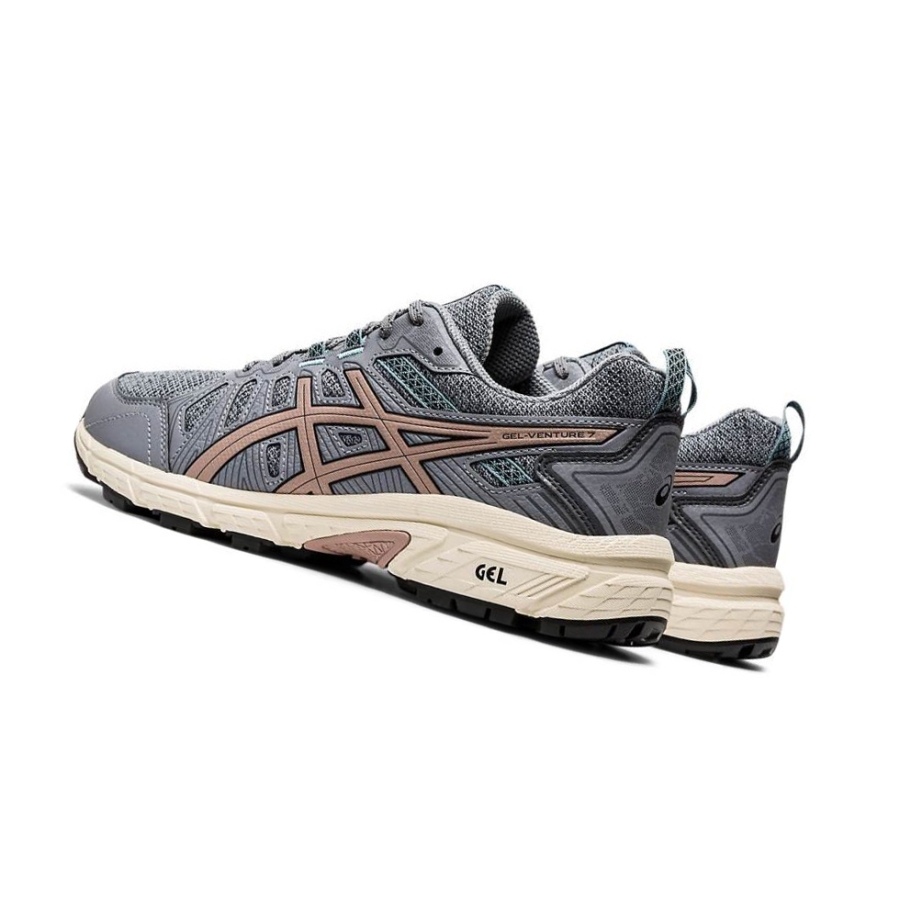 Grey Women's Asics GEL-VENTURE 7 MX Trail Running Shoes | US30617PW - Asics Outlet Sale