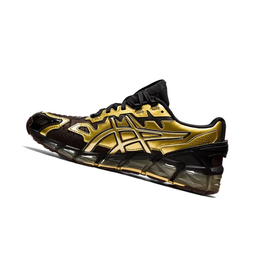Rich Gold / Black Coffee Men's Asics GmbH x GEL-QUANTUM 360 6 Sneakers | US64509ZN - Asics Outlet Sale