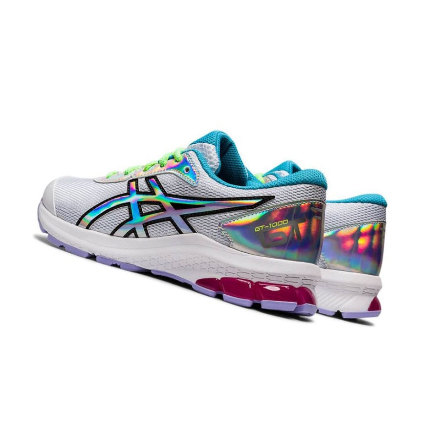 White Kids' Asics GT-1000 9 GS Running Shoes | US65418PL - Asics Outlet Sale