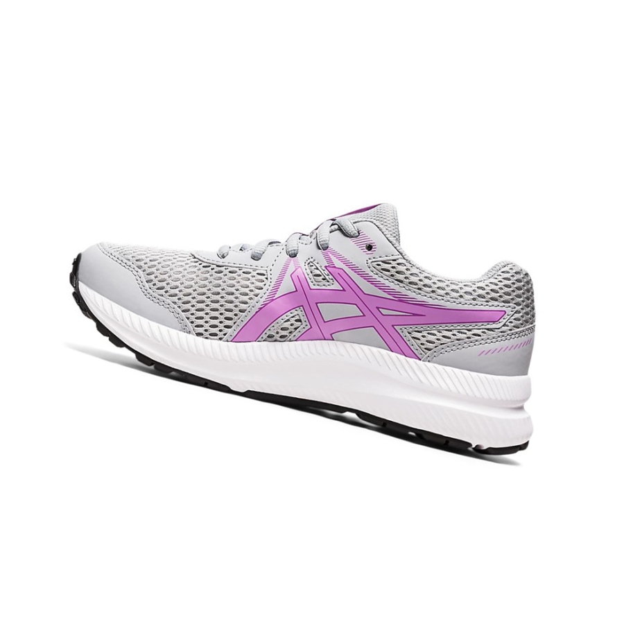 Piedmont Grey / Lavender Glow Kids' Asics CONTEND 7 GS Running Shoes | US87415YC - Asics Outlet Sale