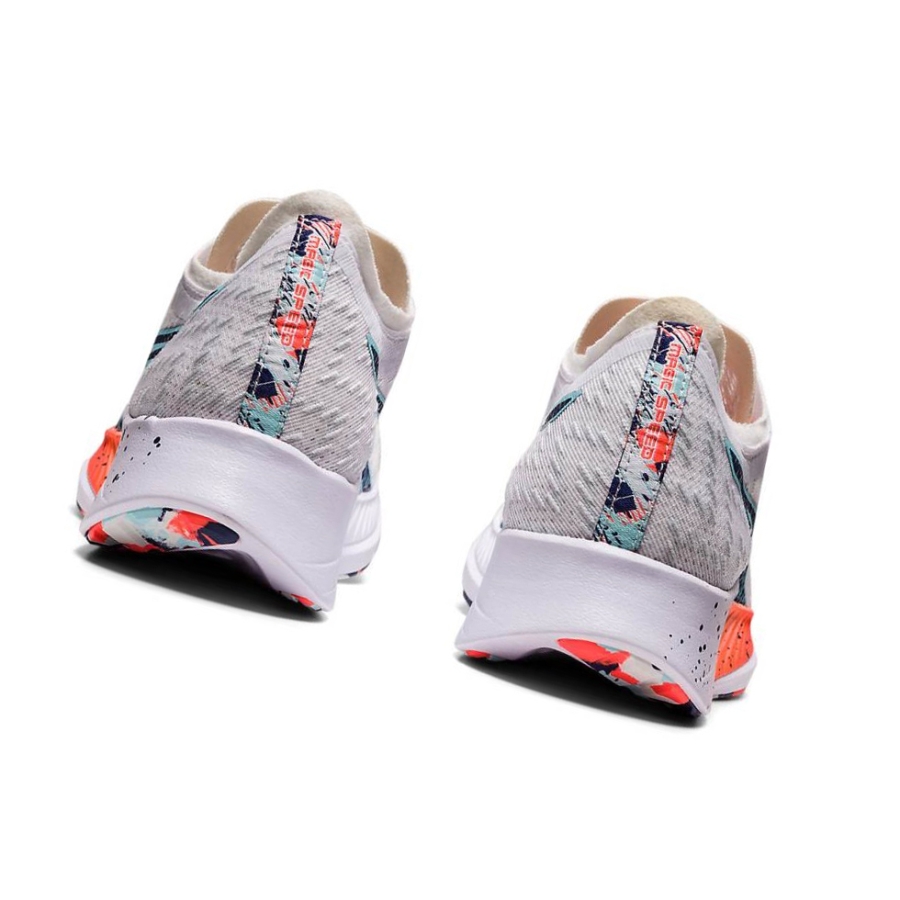 White Women's Asics MAGIC SPEED Running Shoes | US10392GA - Asics Outlet Sale