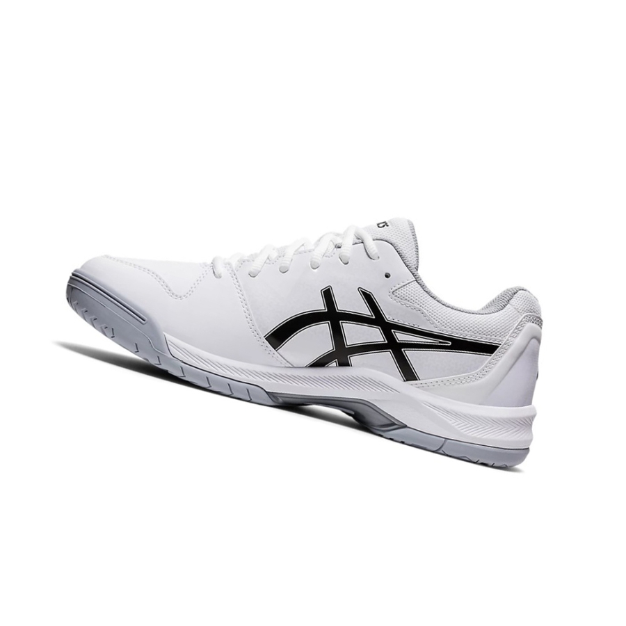 White / Black Men's Asics GEL-DEDICATE 7 Tennis Shoes | US16452GF - Asics Outlet Sale