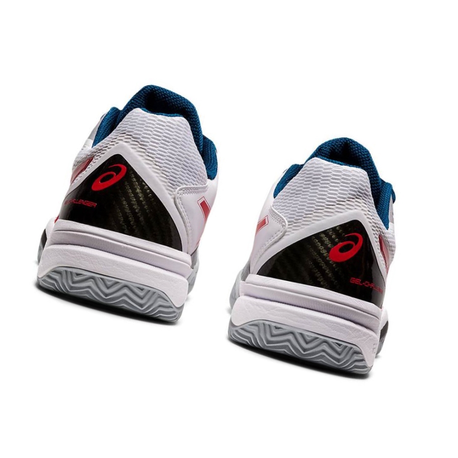 White Men's Asics GEL-CHALLENGER 12 Tennis Shoes | US05382VE - Asics Outlet Sale
