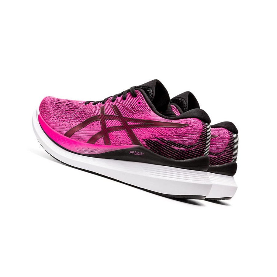 Pink Glo / Black Women's Asics GlideRide 3 Running Shoes | US03145OZ - Asics Outlet Sale