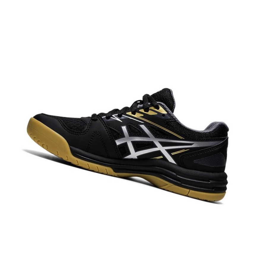 Black Kids' Asics UPCOURT 4 GS Volleyball Shoes | US58369VS - Asics Outlet Sale