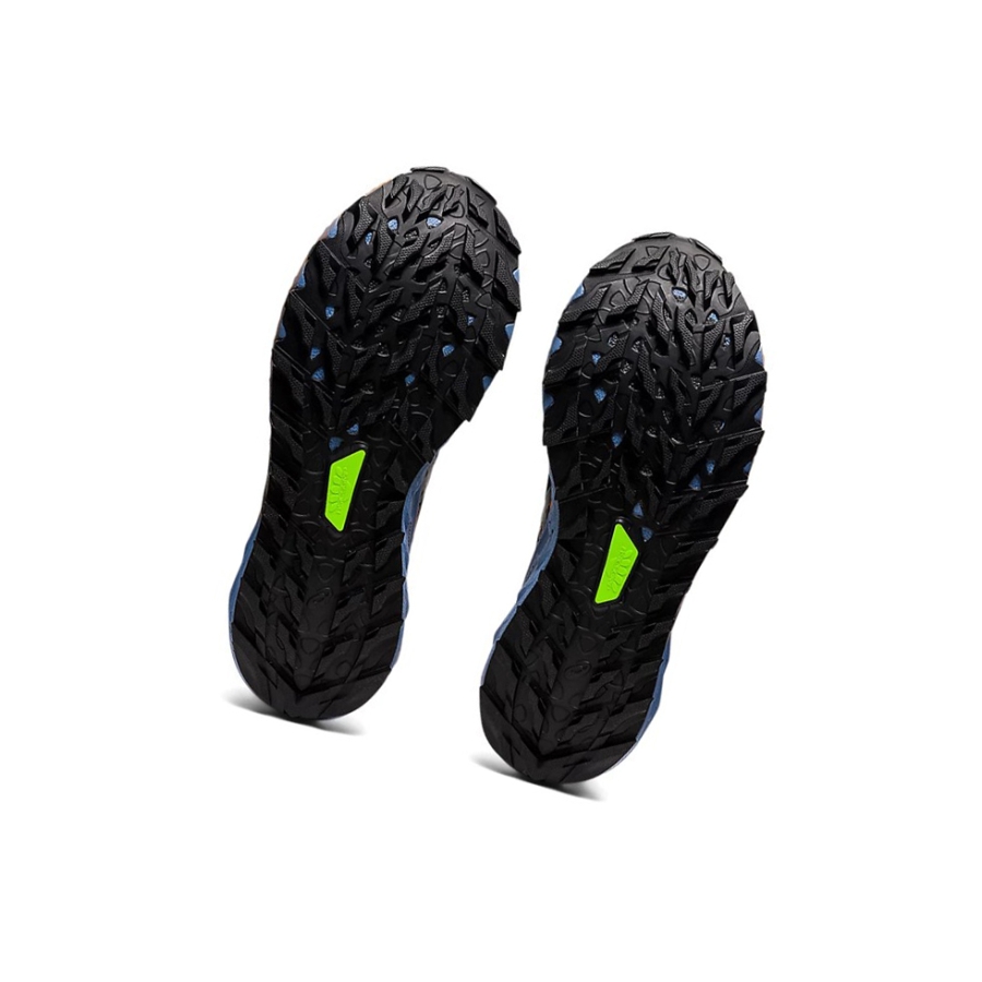 Black / Blue Harmony Men's Asics GEL-Trabuco 10 GTX Trail Running Shoes | US68405KB - Asics Outlet Sale