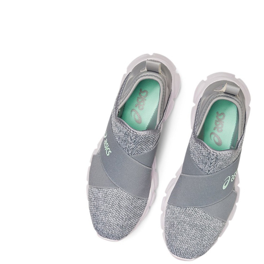 Piedmont Grey / Piedmont Grey Women's Asics QUANTUM LYTE SLIP-ON Sneakers | US94516KR - Asics Outlet Sale