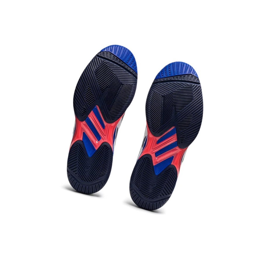 White / Peacoat Women's Asics SOLUTION SPEED FF 2 Tennis Shoes | US40259KY - Asics Outlet Sale