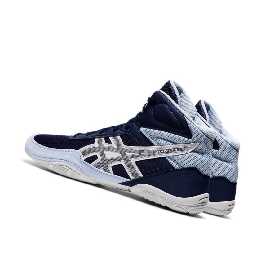 Navy Men's Asics MATFLEX 6 Wrestling Shoes | US40726SP - Asics Outlet Sale