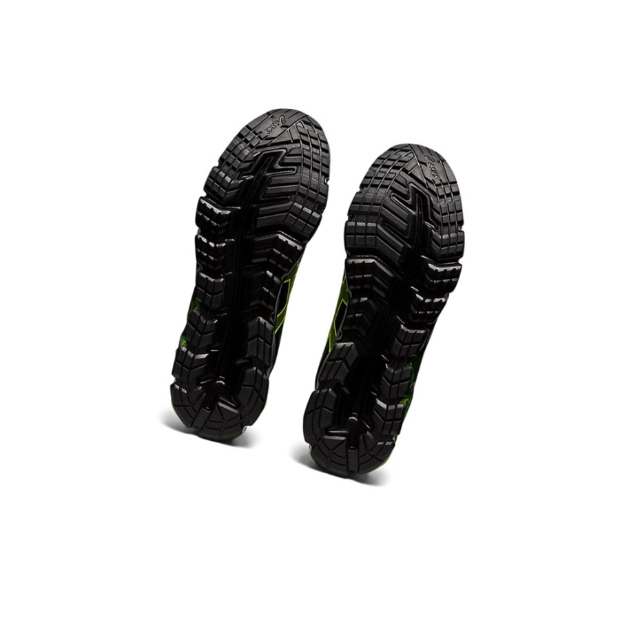 Black / Safety Yellow Women's Asics GEL-QUANTUM 90 Sneakers | US62403GF - Asics Outlet Sale