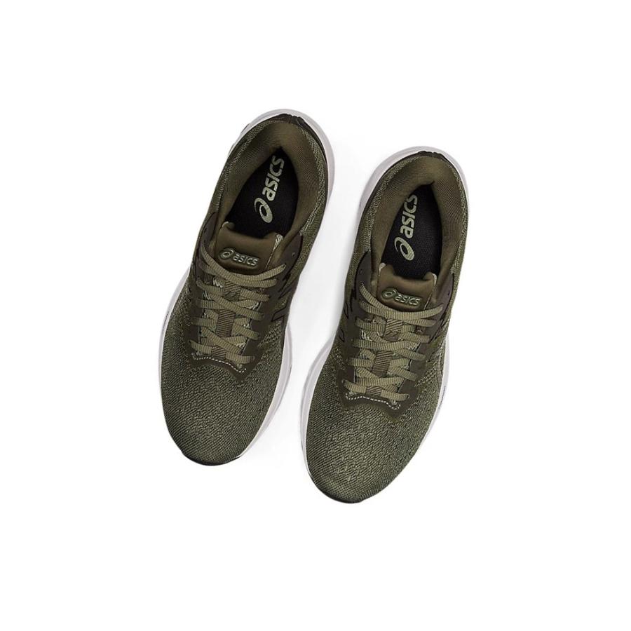 Lihcen Green / Olive Canvas Men's Asics GT-1000 11 Running Shoes | US98502IP - Asics Outlet Sale