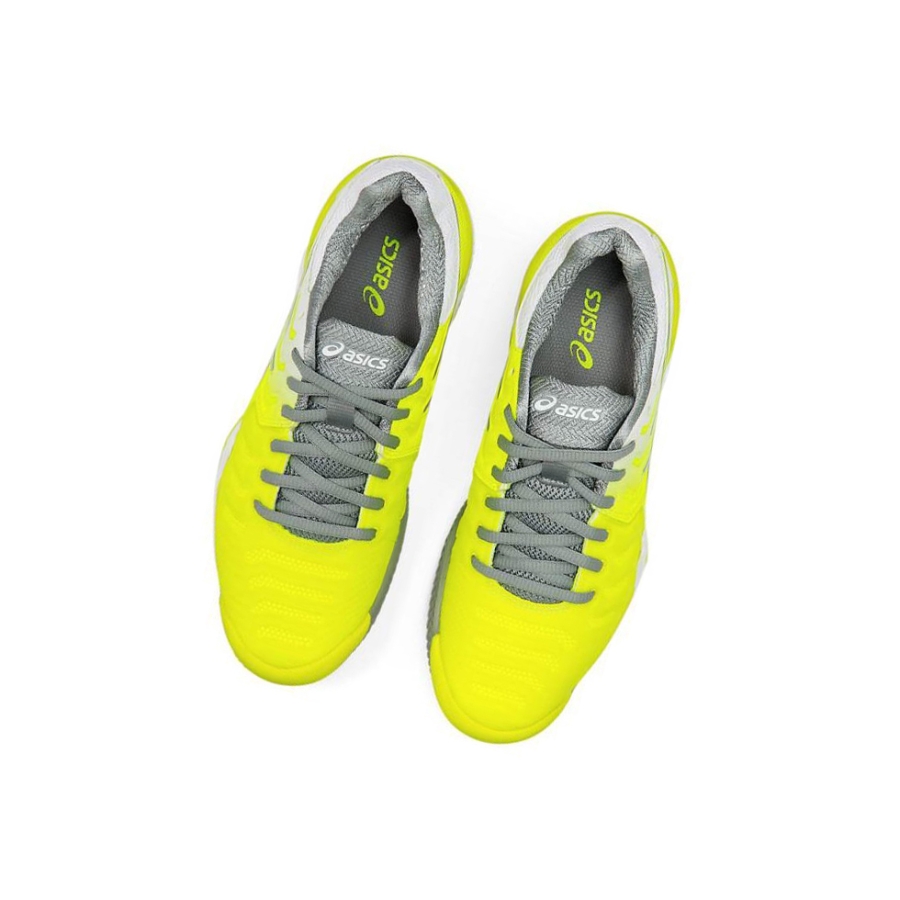 Yellow Women's Asics GEL-RESOLUTION 7 Tennis Shoes | US63984UD - Asics Outlet Sale