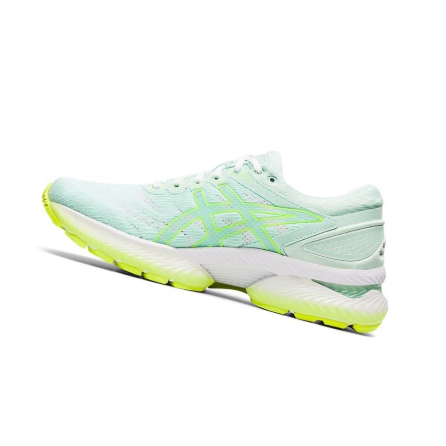 Mint Women's Asics GEL-NIMBUS 22 Running Shoes | US74952XB - Asics Outlet Sale