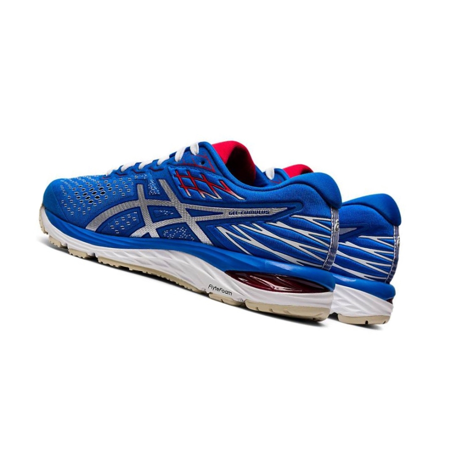 Blue Women's Asics GEL-CUMULUS 21 Retro Tokyo Running Shoes | US41652RC - Asics Outlet Sale
