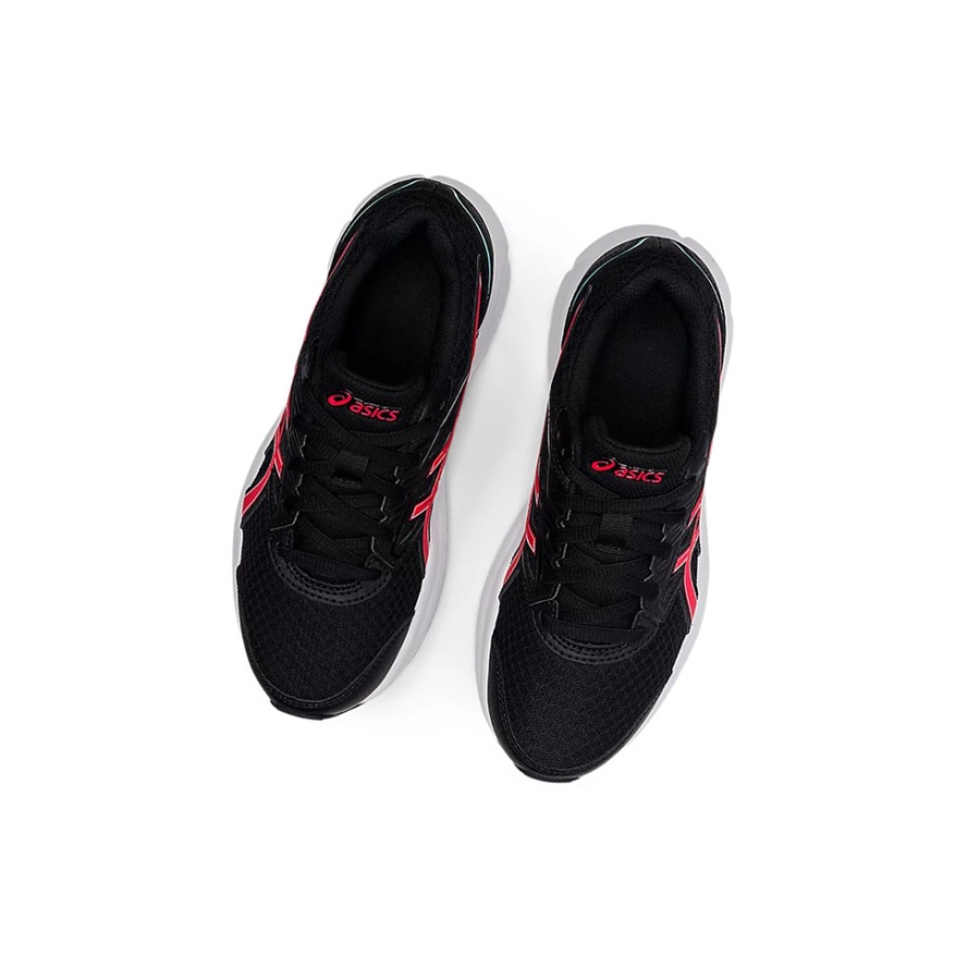 Black / Electric Red Kids' Asics JOLT 3 GS Running Shoes | US27045FQ - Asics Outlet Sale