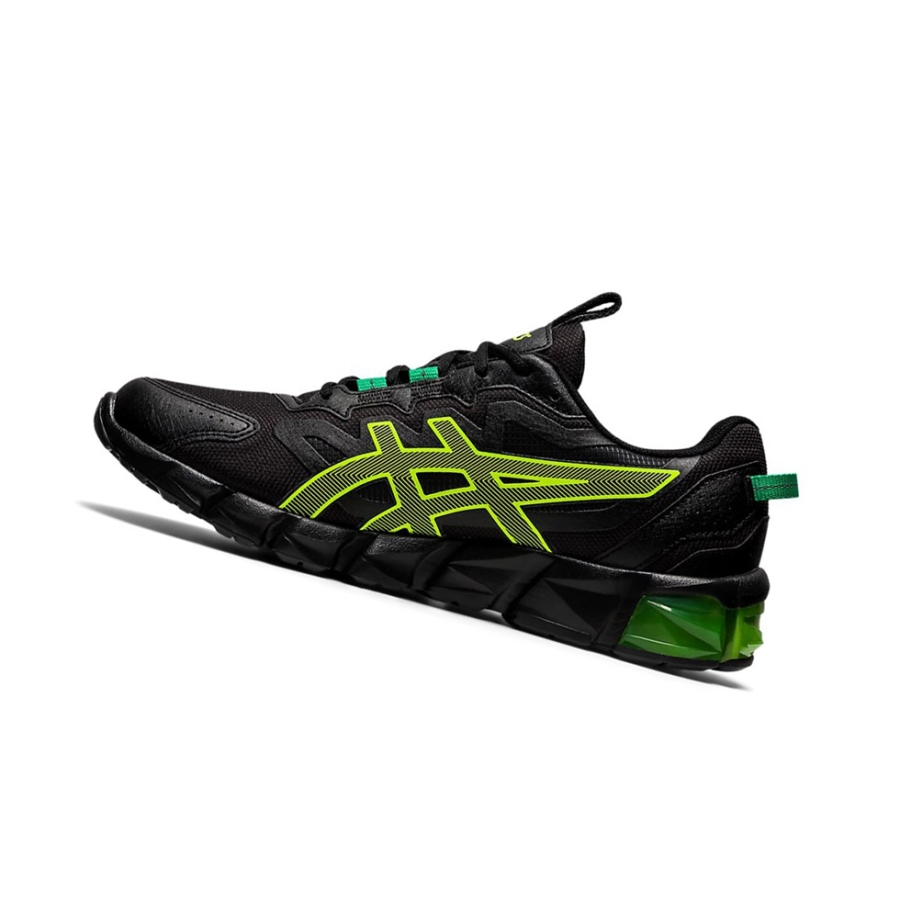 Black / Safety Yellow Women's Asics GEL-QUANTUM 90 Sneakers | US62403GF - Asics Outlet Sale
