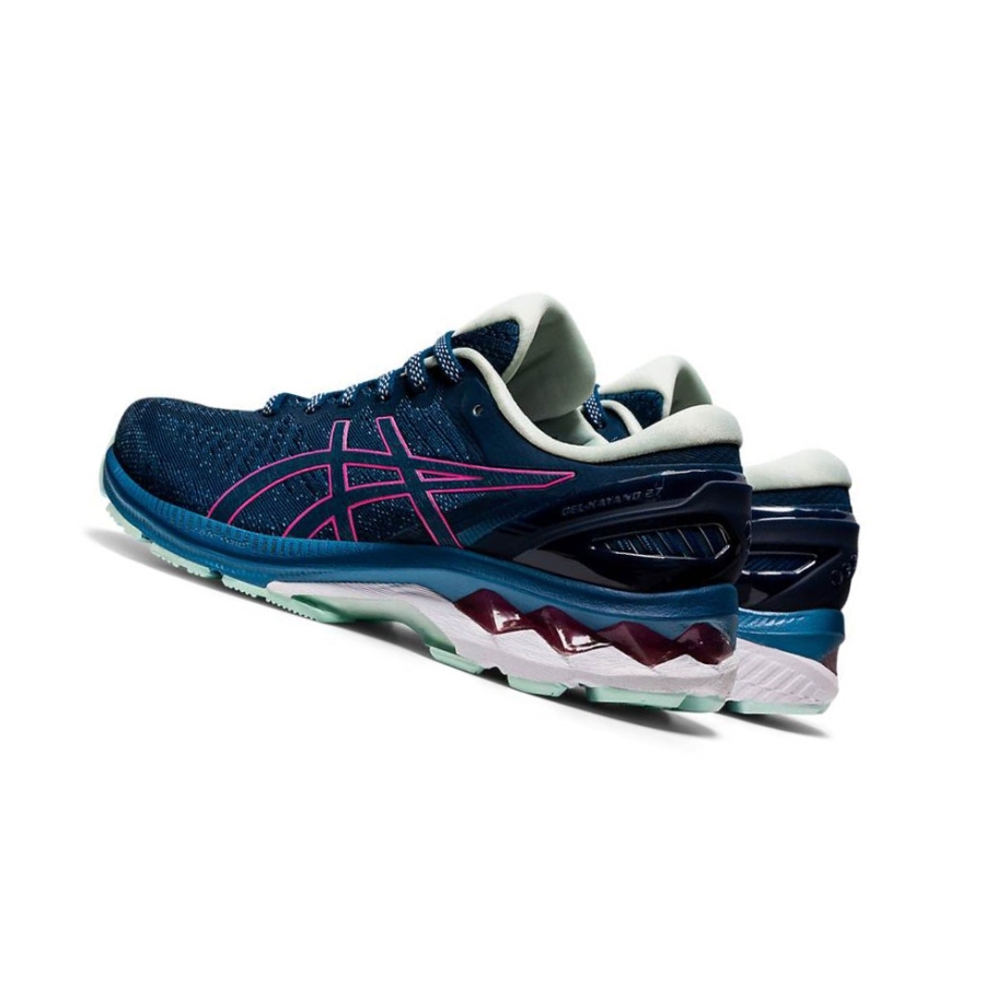 Blue Women's Asics GEL-KAYANO 27 Running Shoes | US46213AJ - Asics Outlet Sale