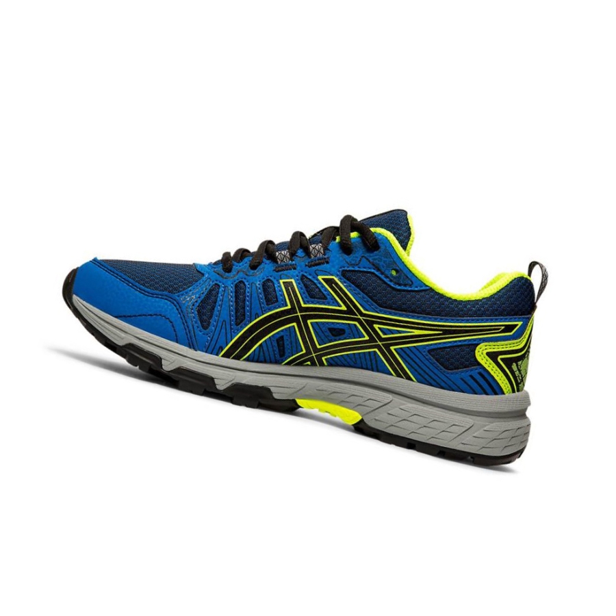 Black Kids' Asics GEL-VENTURE 7 GS Running Shoes | US60825FT - Asics Outlet Sale