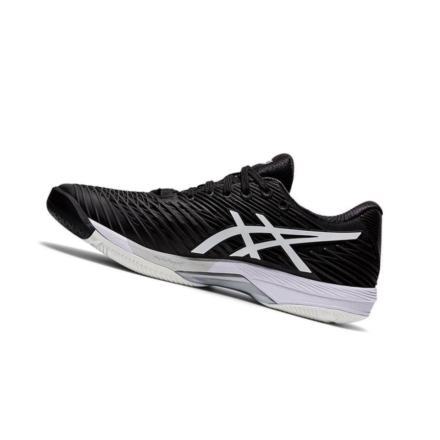 Black / White Men's Asics SOLUTION SPEED FF 2 Tennis Shoes | US76309GS - Asics Outlet Sale