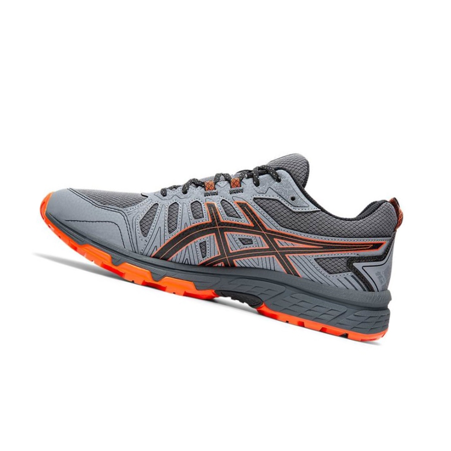 Grey Men's Asics GEL-VENTURE 7 4E Trail Running Shoes | US48301ET - Asics Outlet Sale