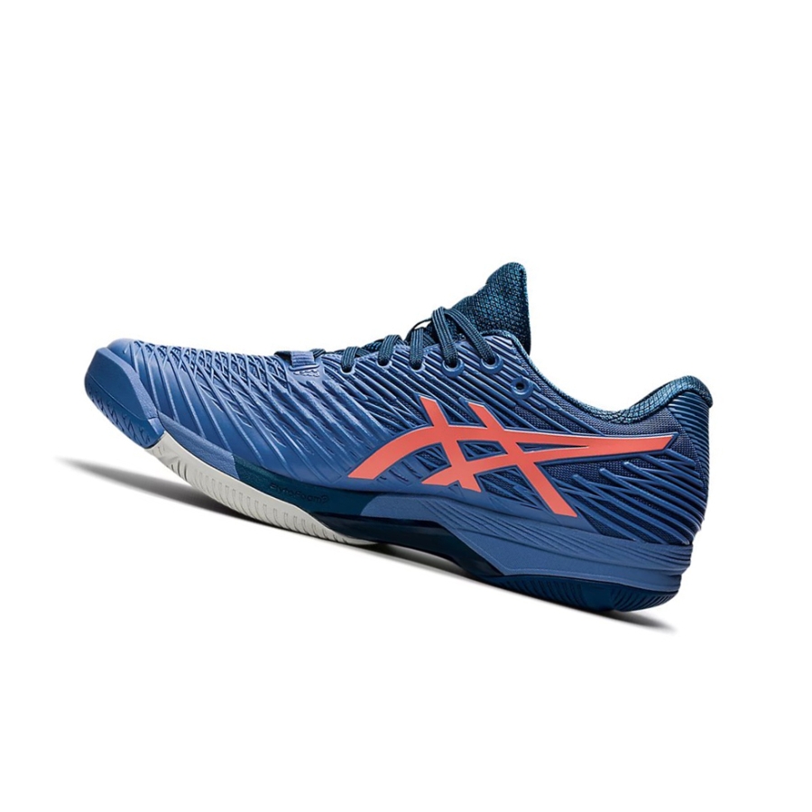 Blue Harmony / Guava Men's Asics SOLUTION SPEED FF 2 Tennis Shoes | US35906TZ - Asics Outlet Sale