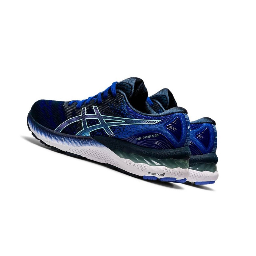 Navy Women's Asics GEL-NIMBUS 23 Running Shoes | US03548MD - Asics Outlet Sale