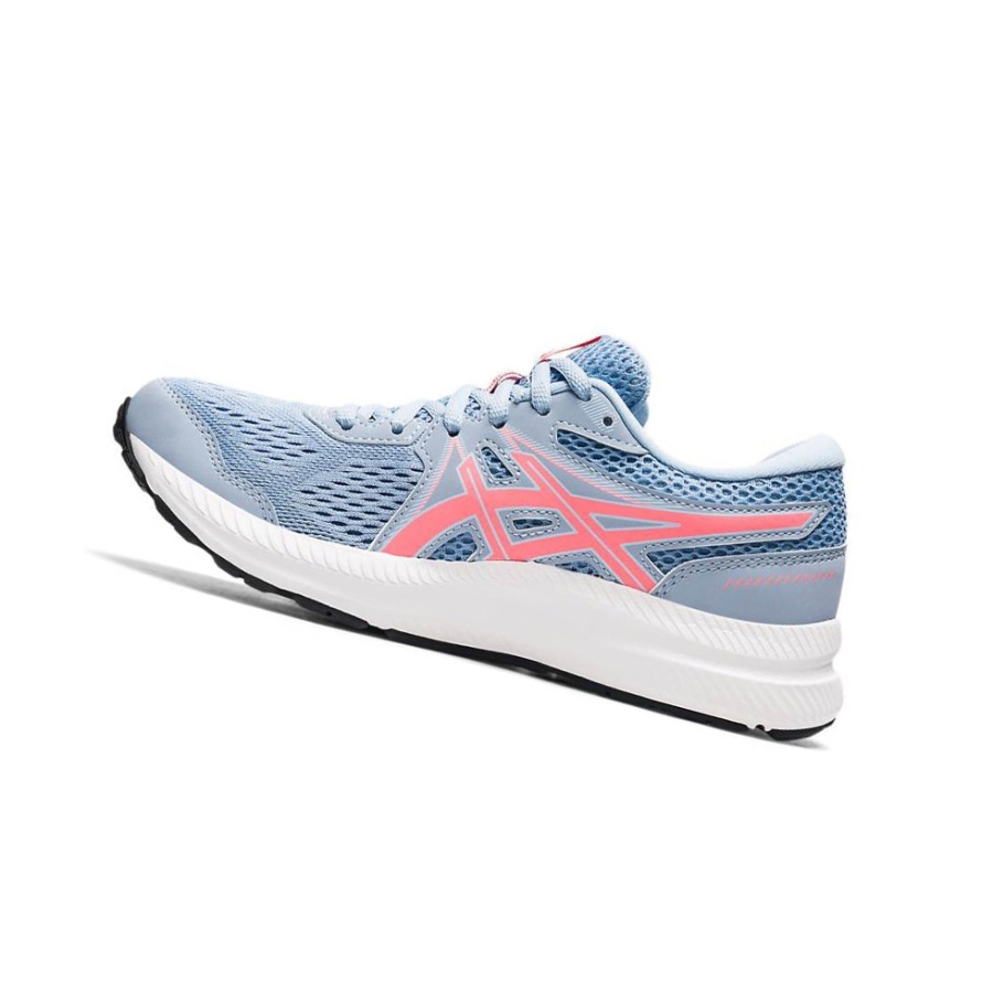 Light Blue Women's Asics GEL-CONTEND 7 Running Shoes | US17960RF - Asics Outlet Sale