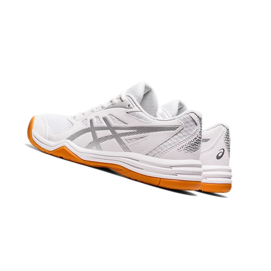 White / Pure Silver Women's Asics UPCOURT 5 Volleyball Shoes | US24935WX - Asics Outlet Sale