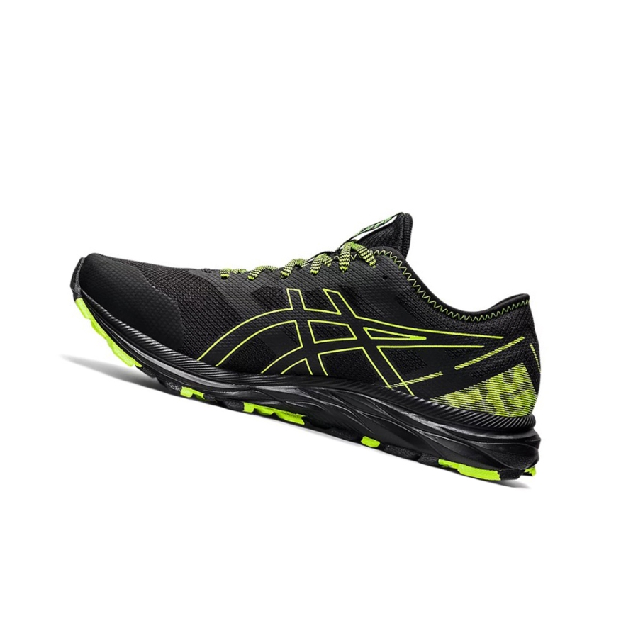 Black / Hazard Green Men's Asics GEL-EXCITE TRAIL Running Shoes | US43672SW - Asics Outlet Sale