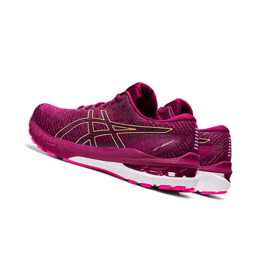 Pink / Glo / Champagne Women's Asics GT-2000 10 Running Shoes | US18067RS - Asics Outlet Sale