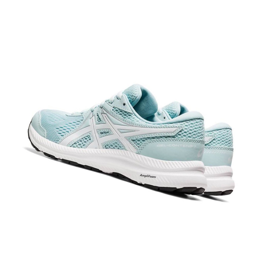 Light Turquoise Women's Asics GEL-CONTEND 7 Running Shoes | US08325TW - Asics Outlet Sale