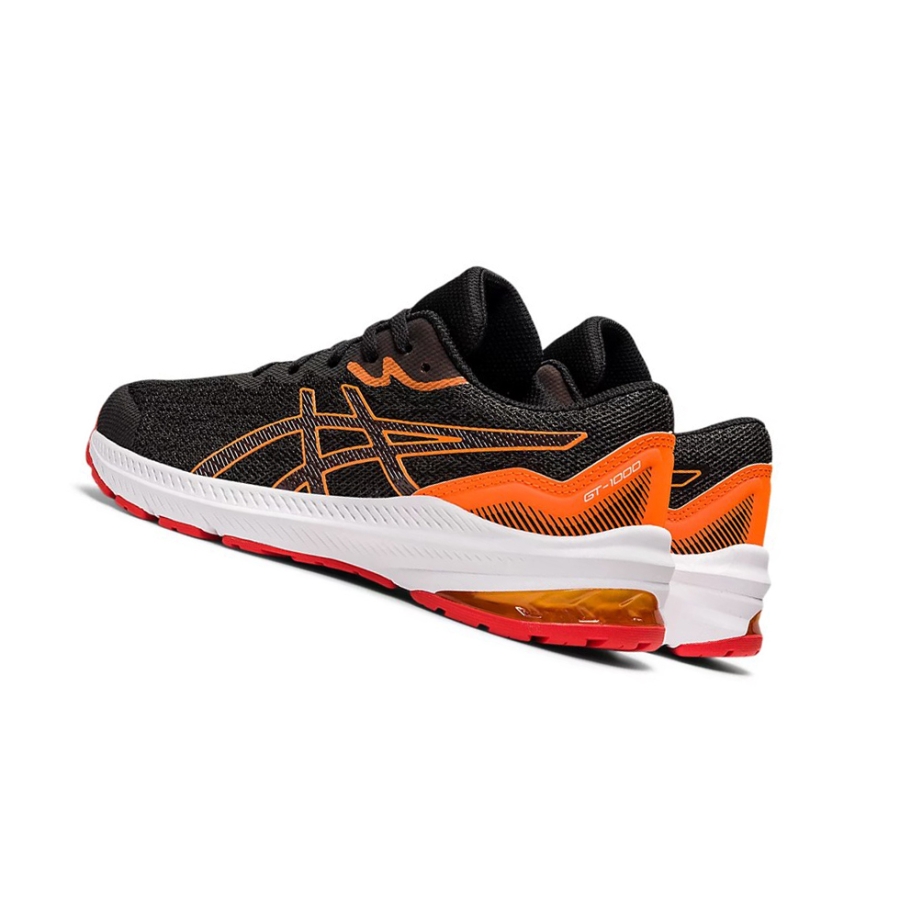Graphite Grey / Fiery Red Kids' Asics GT-1000 11 GS Running Shoes | US96408VA - Asics Outlet Sale