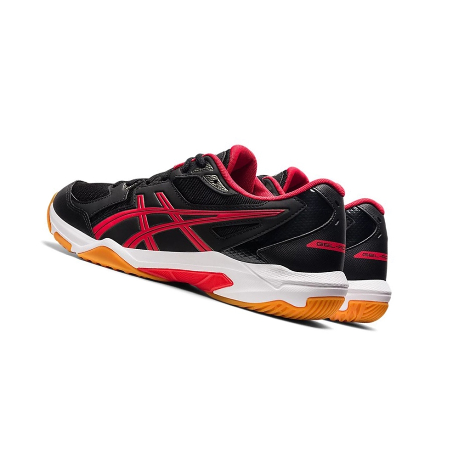Black / Red Men's Asics GEL-ROCKET 10 Volleyball Shoes | US09521IQ - Asics Outlet Sale