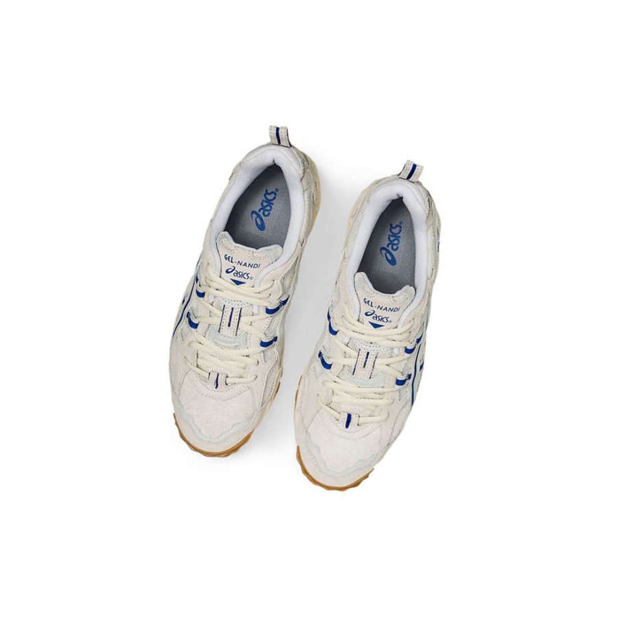 White Men's Asics GEL-NANDI OG Sneakers | US79584BC - Asics Outlet Sale