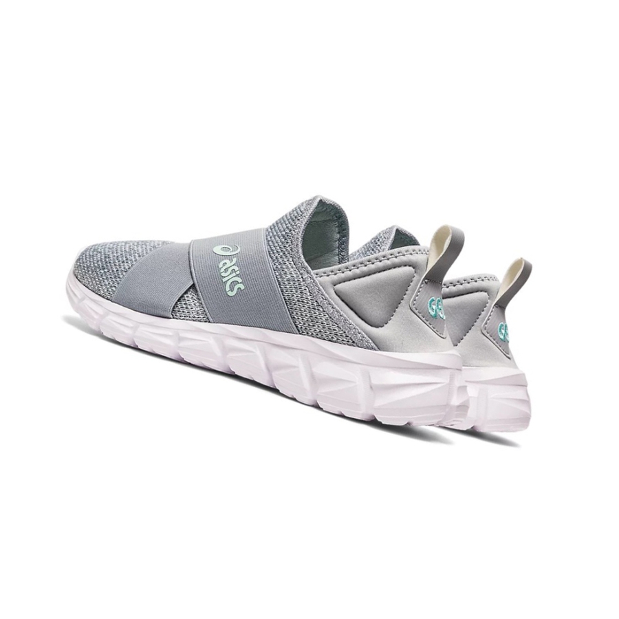 Piedmont Grey / Piedmont Grey Women's Asics QUANTUM LYTE SLIP-ON Sneakers | US94516KR - Asics Outlet Sale