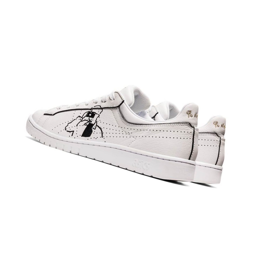 White Men's Asics GEL-PTG Sneakers | US69705PC - Asics Outlet Sale