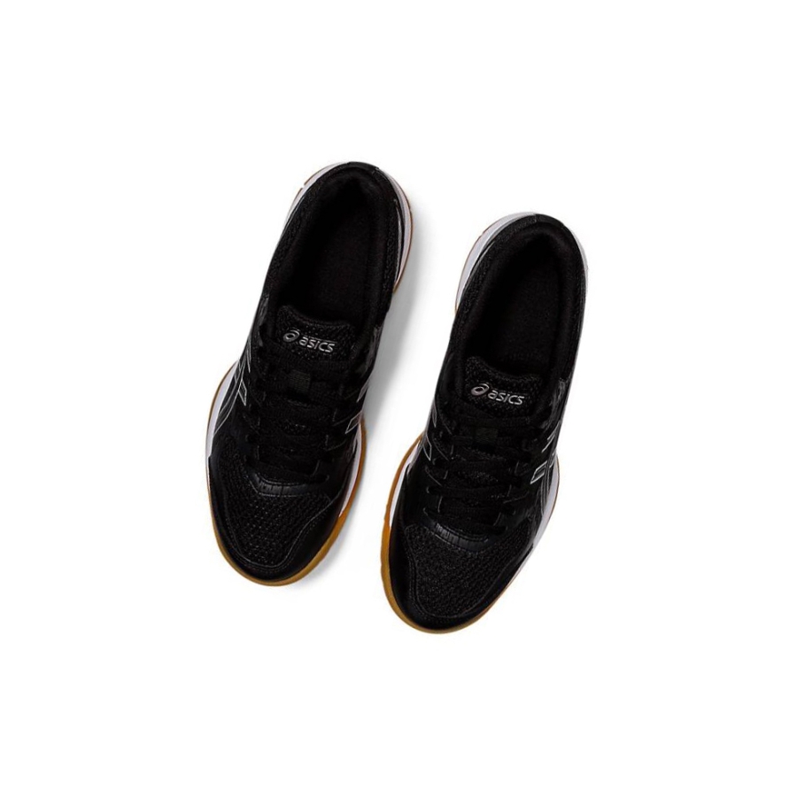 Black Women's Asics GEL-FURTHER UP Volleyball Shoes | US96847MY - Asics Outlet Sale