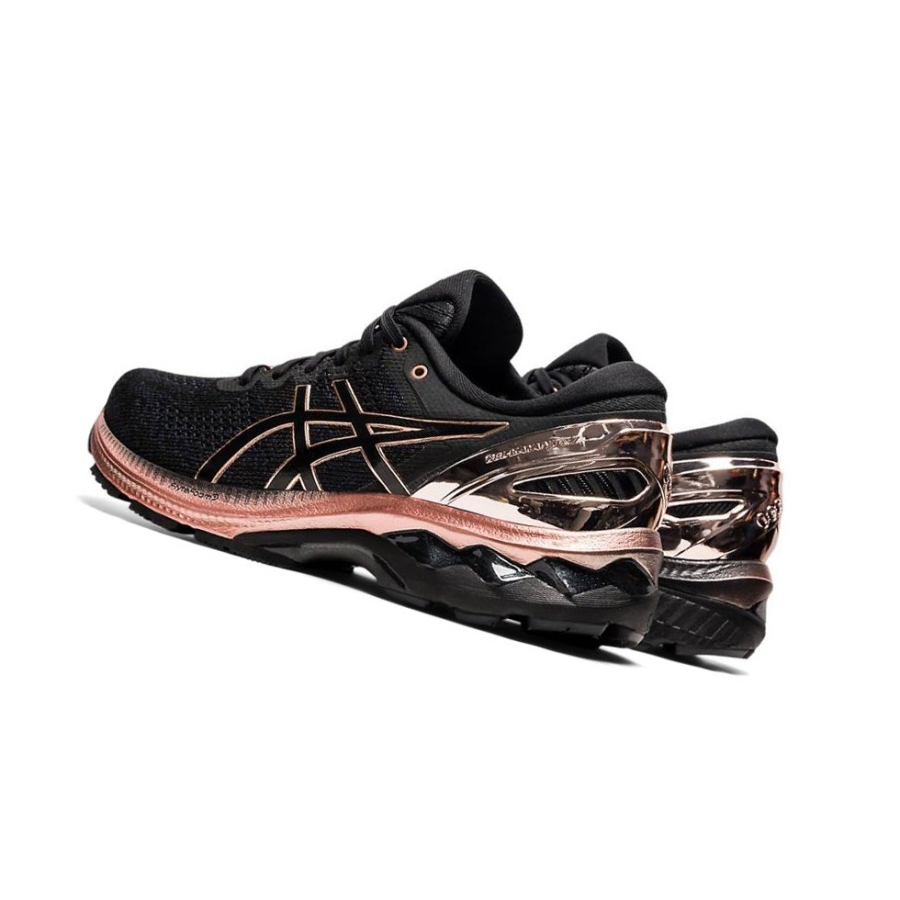 Black Women's Asics GEL-KAYANO 27 PLATINUM Running Shoes | US74358XF - Asics Outlet Sale