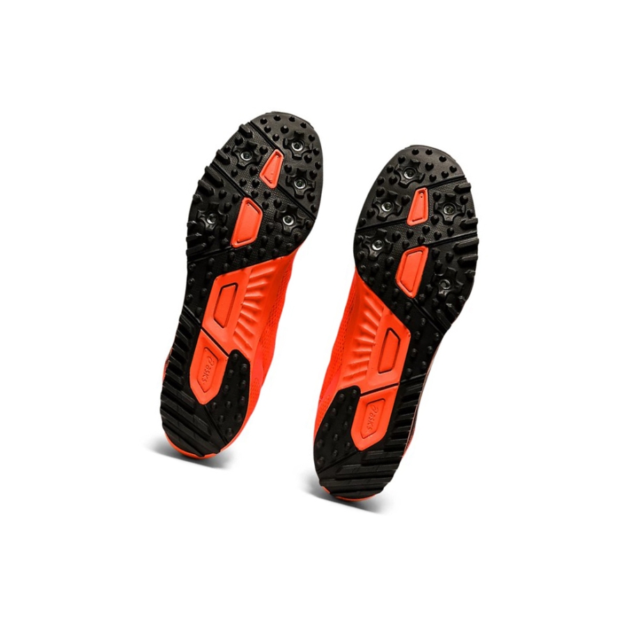 Flash Coral / White Men's Asics Hyper XC 2 Track Shoes | US54207QC - Asics Outlet Sale