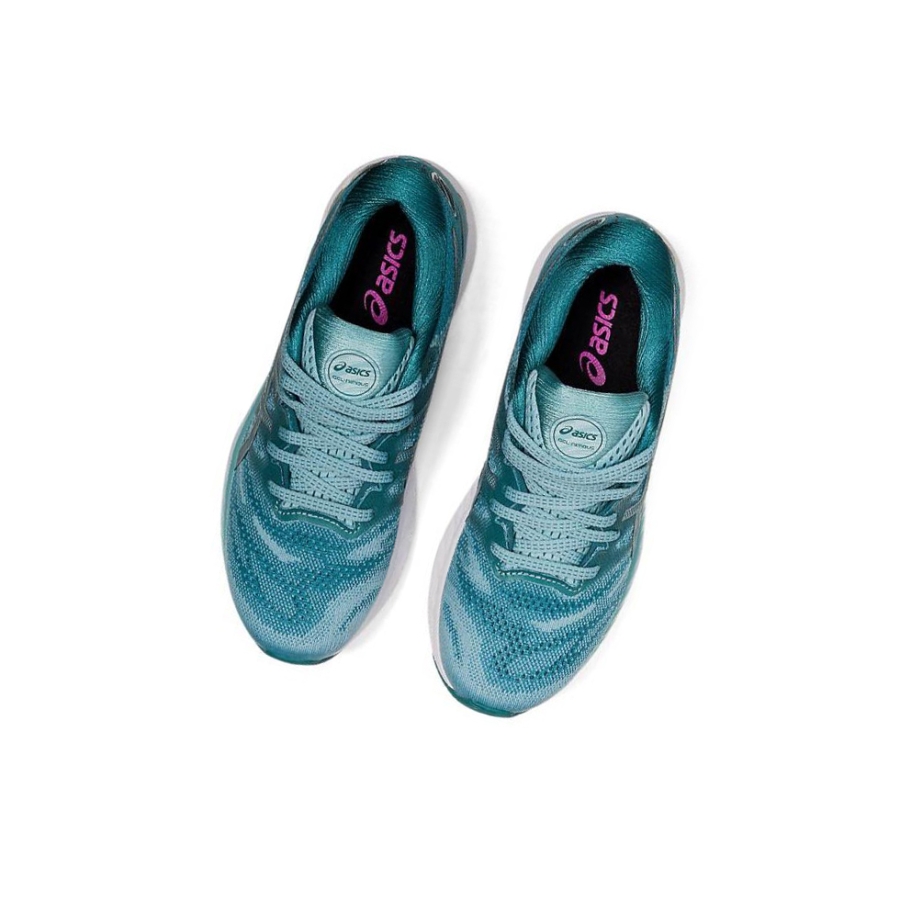 Mint Women's Asics GEL-NIMBUS 23 Running Shoes | US92847HU - Asics Outlet Sale