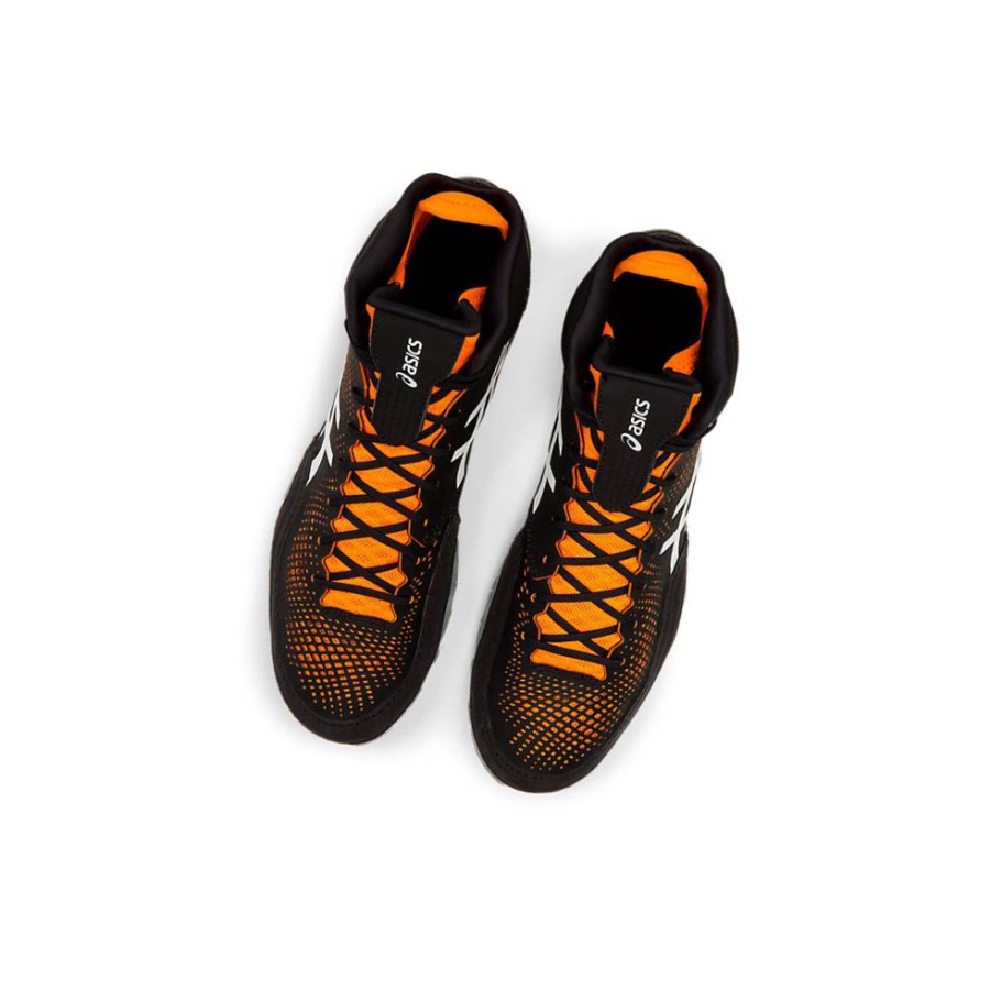 Black Men's Asics DAN GABLE EVO 2 Wrestling Shoes | US73456IM - Asics Outlet Sale