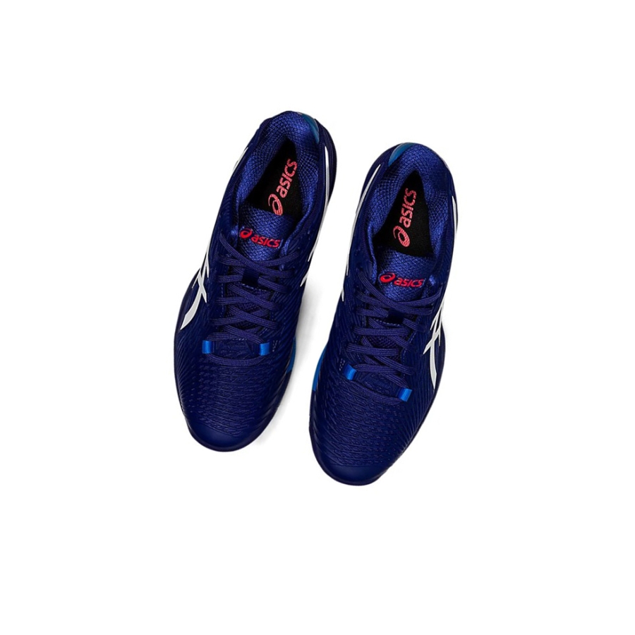 Dive Blue / White Men's Asics SOLUTION SPEED FF 2 Tennis Shoes | US72690DV - Asics Outlet Sale
