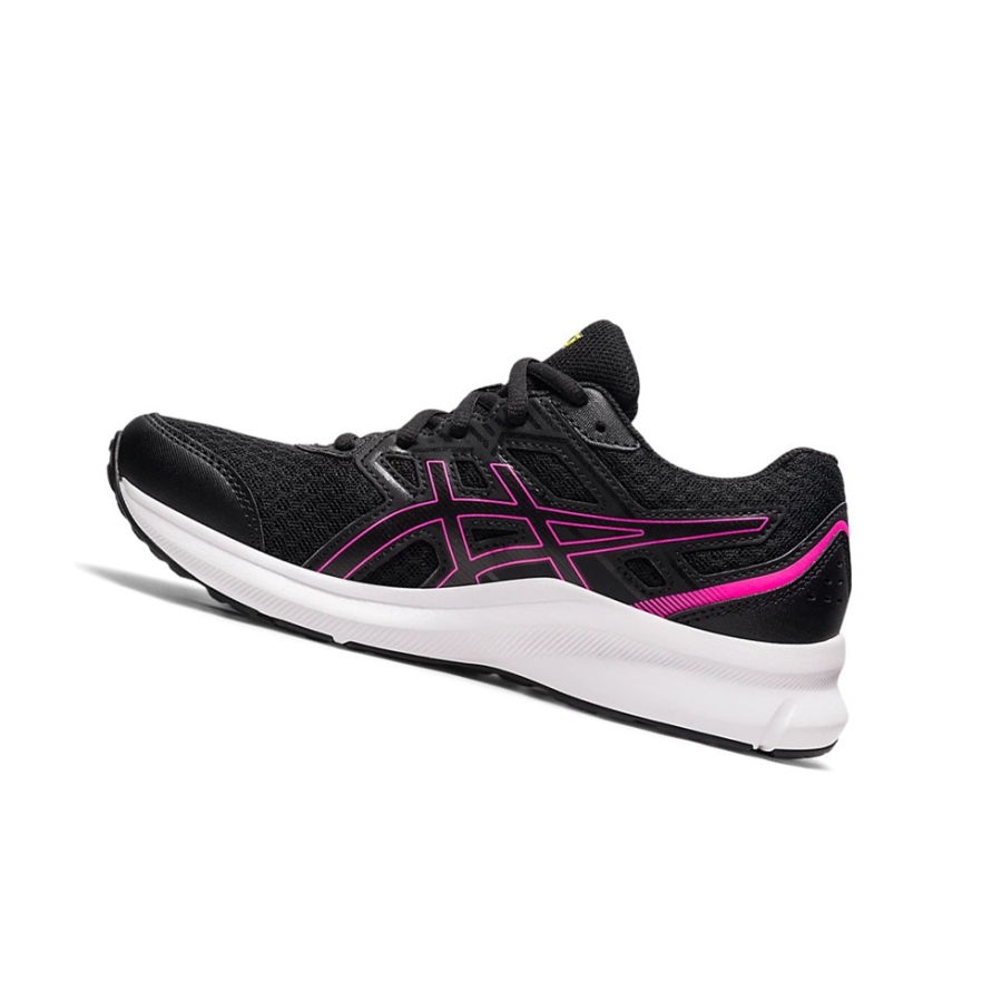 Black / Hot Pink Kids' Asics JOLT 3 GS Running Shoes | US83027JA - Asics Outlet Sale